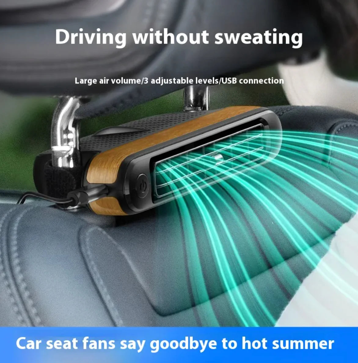 Headrest Cooling Fan