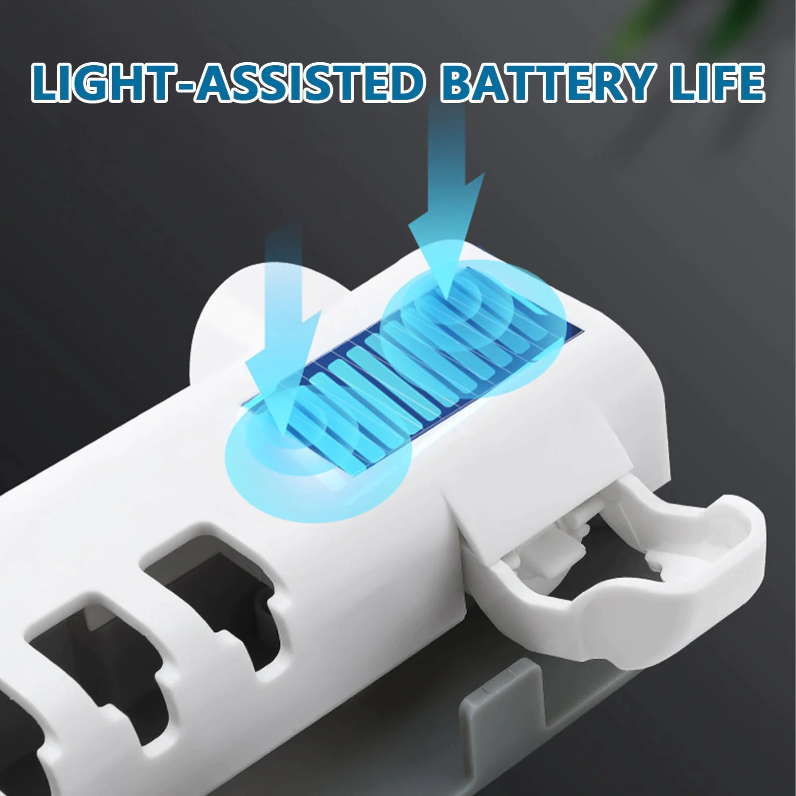 UV Toothbrush Holder Cleaner & Toothpaste Dispenser