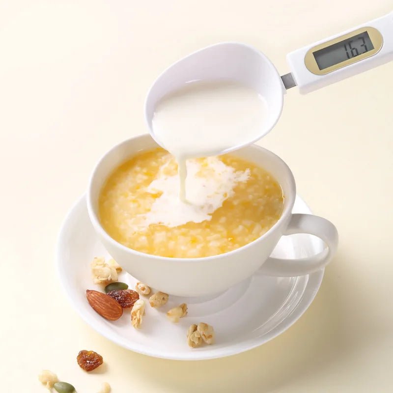 Spoon Scale 500G/0.1G Electronic Measuring Spoon LCD Digital Kitchen Accurate Food Scale Weight Gram Measurement for Food Coffee – Buy Online | Trend Sourced Cool Finds